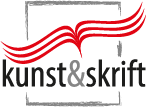 kunst og skrift logo